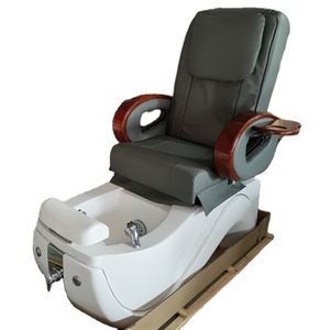 Foshan Kisen Factory Modern Hot Sale Luxury Black Nail Salon Spa Sofa Manicure Pedicure Massage Chair - Product Image 6