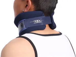 Wholesale Orthopaedic Adjustable Neck Support Medical Neck Brace Foam Cervical Collar Neck Brace