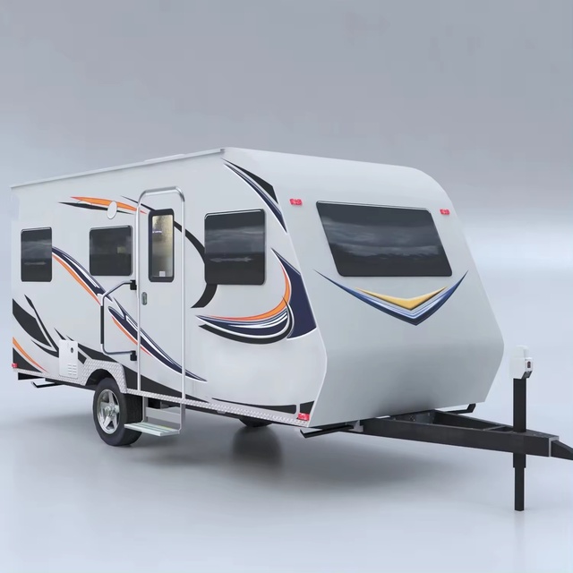 Luxury Large Aluminum RV Trailer Camper for Travel and Camping