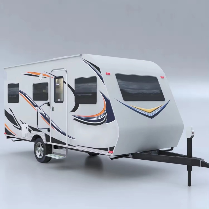 Luxury Large Aluminum RV Trailer Camper