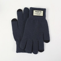 Vente en gros de gants à écran tactile moins chers pour femmes et hommes pour l'hiver Gants à doigts entiers pour les journées de neige Gants tactiles pour le cyclisme et le ski avec sérigraphie
