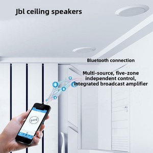 Sistema de Altavoces Profesionales JBN 8124 8128 para Montaje en <span class=keywords><strong>Techo</strong></span>, Música de Fondo para Conferencias, Altavoces Empotrados en el <span class=keywords><strong>Techo</strong></span> - Product Image 2