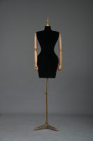Mannequin en mousse plastique ajustable pour femme grande taille Shining Star 047, position debout, pour la couture