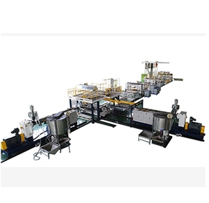 Ligne de production de films autocollants professionnels en HDPE, PVC, <span class=keywords><strong>EVA</strong></span>, sans asphalte, équipement de machinerie 380V 8.5kW, garantie 1 an - Product Image 1