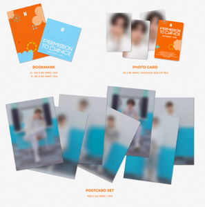 BTS First Live Album Permission to Dance on Stage Live CD officiel original avec photo, note et ensemble de cartes postales aléatoires - Product Image 5