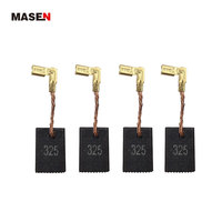 Kit de brosses à filtre carbone pour makita CB318, 4 pièces, 9560CV 95561cv 9563CV 95654cv