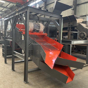 Buon prezzo 30 tipo miniera aggregato pietra sabbia separazione schermo vibrante con tramoggia e nastro trasportatore - Product Image 5