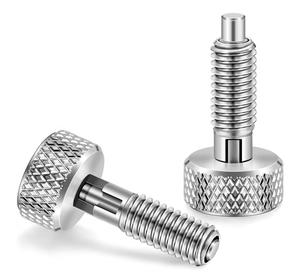 Pít Tông Lò Xo Có Thể Thu Vào Bằng Tay Có Tay Cầm Có Khía Chốt Nhả Nhanh Loại M6 Khóa Bằng Thép Không Gỉ Cho Hộp Dụng Cụ Lăn - Product Image 2