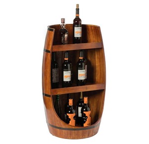 Grand baril en bois <span class=keywords><strong>de</strong></span> décoration créative, armoire à <span class=keywords><strong>vin</strong></span>, étagère à <span class=keywords><strong>vin</strong></span> rouge, <span class=keywords><strong>tonneau</strong></span> en chêne, présentoir <span class=keywords><strong>de</strong></span> vinerie - Product Image 1