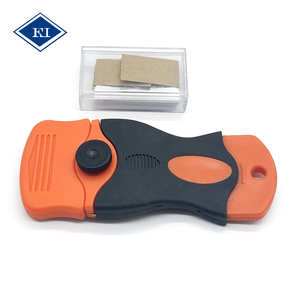 Outils de <span class=keywords><strong>grattoir</strong></span> polyvalents à lame de rasoir à bord unique en plastique métallique - Product Image 2