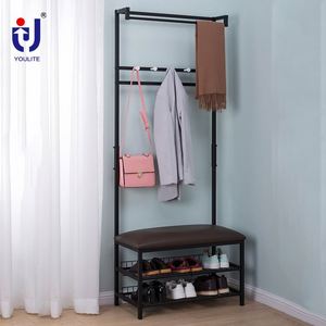Best Quality China Manufacturer Tree <strong>Clothes</strong> <strong>Valet</strong> Stand Luxury Free Standing Coat Rack - Product Image 3