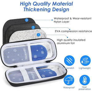 Factory Price Mini <strong>Ice</strong> <strong>Packs</strong> Cooling Reusable <strong>Gel</strong> Cooling <strong>Pack</strong> for Medication Travel Bag TSA Approved CE Certified - Product Image 2