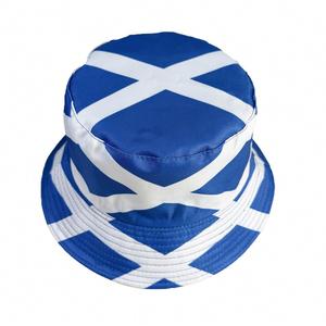 Sombrero de Pescador para Actividades Grupales, Protección Solar, con Diseño de la Bandera Escocesa, para la Copa Mundial de Fútbol 2026 - Product Image 5