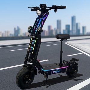 Trottinette électrique G14 72V à double moteur, puissante, 10000W, pour adultes, course, haute vitesse, longue portée, tout-terrain, en stock aux États-Unis - Product Image 1