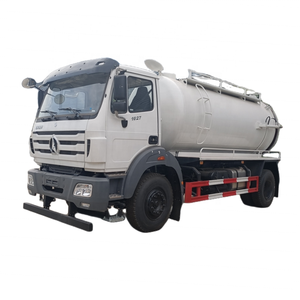 Camion-citerne à vide de grande capacité BEIBEN pour l'aspiration des eaux usées, des excréments et des fosses septiques - Product Image 1