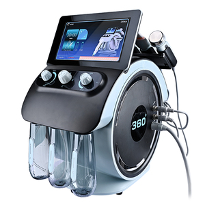 Appareil de soin du visage par hydrodermabrasion, EMS, hydratation par lumière d'eau, poignée chaude et froide, rajeunissement de la peau, appareil non invasif pour salon - Product Image 6