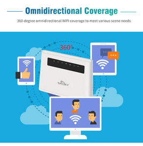 Trung Quốc Giá Rẻ Trong Nhà 5000MAh Pin Powered Wifi Router Di Động Hotspot 4G Sim Card Mạng Router Không Dây - Product Image 4