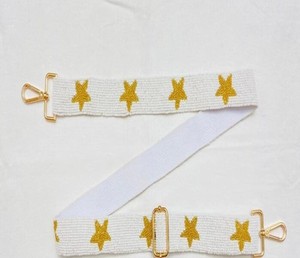 Handmade Adjustable Star Beaded Purse Straps Customizable Seed Beaded Belts <b>Unique</b> Bag Accessories Perfect for Fashion <b>Handbags</b> - Product Image 4