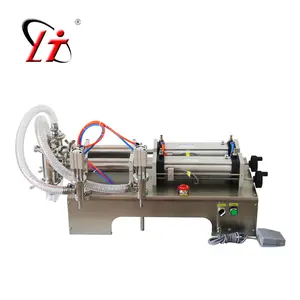 G2WY 5-5000ML Electrical Horizontal Double Head Beverage Oil Filling Machine, Liquid Filling Machine , Water Filling Machine