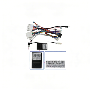 ルノー クリオ V (BR/CR) Android ラジオ ハーネス、G-Renault-RZ-57 デコーダー付き、プラグアンドプレイ配線キット - Product Image 1