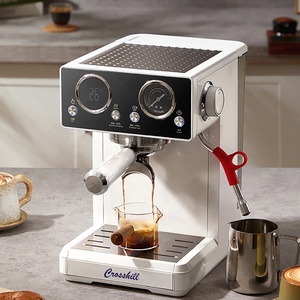 Fonction programmable professionnelle à double chaudière 92 ℃   Machine à café expresso électrique de haute qualité à extraction à température constante - Product Image 5