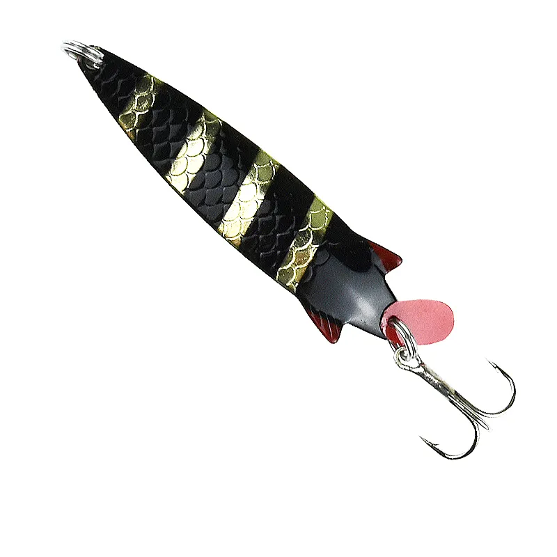 MISTER LURE fishing lure manufacturing 13g hard slice swimbait casting treble hook shore metal spoon lure