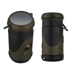 Other gifts high power player solar speaker 40watt dab fm radio emergency outdoor good Sound bass speaker waterproof