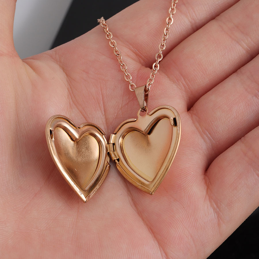 Corazón-oro rosa