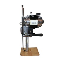 Portable textile couteau droit tissu tissu cutter machine électrique verticale avec 10 pouces