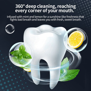Dentifrice Bio en Gros KeLeek au Venin d'Abeille <span class=keywords><strong>Anti</strong></span>-<span class=keywords><strong>Mauvaise</strong></span> <span class=keywords><strong>Haleine</strong></span> 12H <span class=keywords><strong>Haleine</strong></span> Fraîche Saveur Soleil de l'Himalaya Nettoyage en Profondeur Usage Domestique - Product Image 4