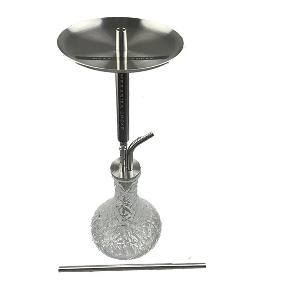 Pipa BASE DE Shisha de acero inoxidable 304 de alta calidad, para Alemania, Rusia, mexanika, humo sin vidrio