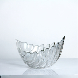 Assiette à salade en verre de plumes d'or de <span class=keywords><strong>style</strong></span> <span class=keywords><strong>scandinave</strong></span> créatif de 33 pouces pour la <span class=keywords><strong>vaisselle</strong></span> de dessert de célébrité à la maison - Product Image 1