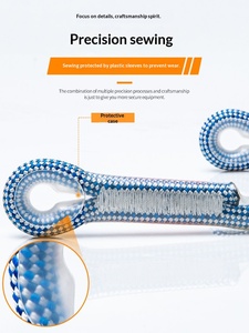 Cuerda de <span class=keywords><strong>Escalada</strong></span> Kanle Ligera, Duradera y de Alta Resistencia, Cuerda de Seguridad para Protección - Product Image 3