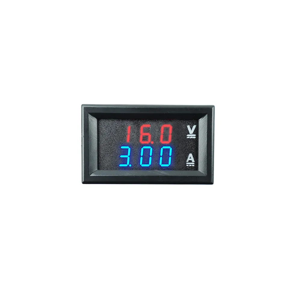 DC Dual Display Digital LED Digital Display 10A 50A 100A Current And Voltage Meter Ammeter