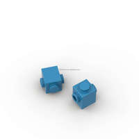 47905 Ladrillo de Plástico Modificado 1x1 con Púas en 2 Lados Opuestos, Elemento Conector Confiable, Juguete DIY para Construir Modelos MOC y Estructuras Creativas