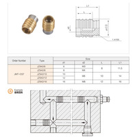 Bouchons de Circuit de refroidissement en laiton Z942, accessoires de moule, boulons de bouchon d'eau, Inserts de bouchon d'eau