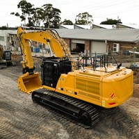 Nouvelle pelle sur chenilles CAT350 de 50 tonnes, robuste et à faible consommation de carburant, en promotion