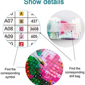 Pintura de Diamantes con Diseño de Pavo Real, Decoración de Interiores para el Hogar, Arte de Pintura de Diamantes, Manualidades, Pintura Artística 5D DIY - Product Image 5