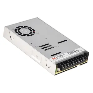 Meanwell Geautoriseerde LRS-450-12 450W Enkele Uitgang Switching Converter Met Koelventilator AC-DC 12V Smps Voeding Cctv