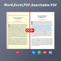 Czur Interfaz USB inteligente Visualizador digital de escritorio Estado de stock-Escáner de reconocimiento de documentos de texto inteligente