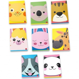 MAXI NOTEBOOK I PICCOLI ANIMALI 38 PAGINE A QUADRETTI DA 5MM - Product Image 1