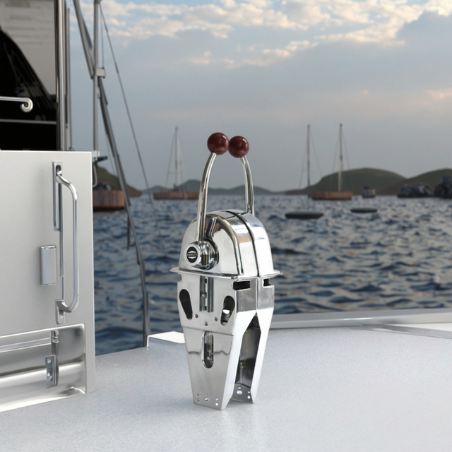 High Quality Double Lever Marine Control Lever Throttle Controller for Boat Ship Yacht