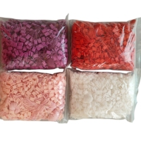 Chaîne d'étiquettes de vêtements écologiques, matériau biodégradable, conforme aux normes d'exportation, personnalisation du LOGO prise en charge