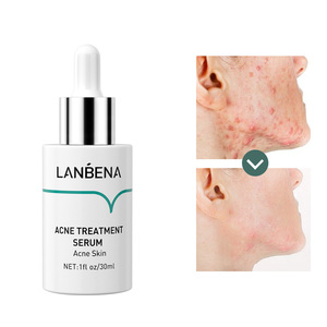 เซรั่ม<span class=keywords><strong>ลด</strong></span>รอยสิว LANBENA Oligopeptide 30 มล. ซ่อมแซมรอย<span class=keywords><strong>สิว</strong></span> บรรเทาอาการระคายเคือง กระชับรูขุมขน เซรั่มบำรุงผิวหน้าสำหรับผิวเป็นสิวง่าย - Product Image 1