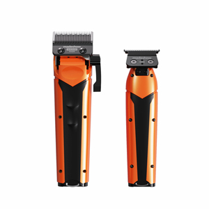 Novedad 2025 Set Profesional de <span class=keywords><strong>Barber</strong></span>ía Recortadora de Pelo con Cuchillas de Acero Inoxidable Recargable por USB - Product Image 2
