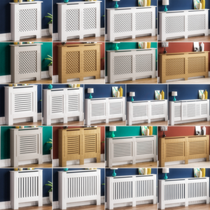Wholesale UK Market Popular All Size White /Unfinished Modern Traditional <strong>Wood</strong> Grill <strong>Radiator</strong> <strong>Cover</strong> - Product Image 2