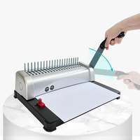 Nouveaux produits en gros : Machine à relier manuelle à spirale métallique 21 trous format A4