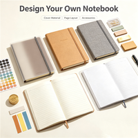 Carnet personnalisé avec logo, journal à couverture rigide sur mesure, bloc-notes spirale, vente en gros, papeterie OEM, cadeau pour entreprise et bureau