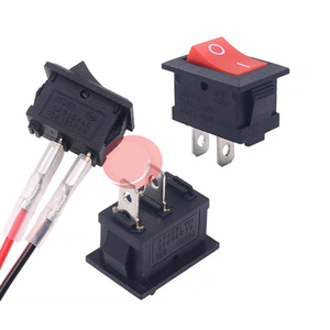 สวิตช์โยก KCD1 สำหรับเครื่องใช้ไฟฟ้าขนาดเล็ก ขนาด 21*15 มม. 2 ขา แบบเปิด-ปิด / เปิด-ปิด-เปิด 3 ขา แบบวงกลม พร้อมสายไฟ - Product Image 3