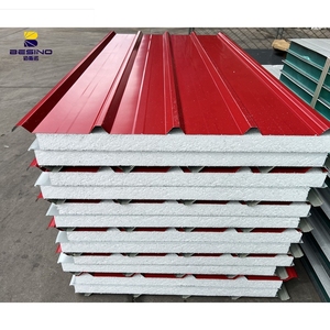 China <span class=keywords><strong>Osb</strong></span> Sip Panel Mgo Eps Panel de pared sándwich Panel de la Pu - Product Image 3